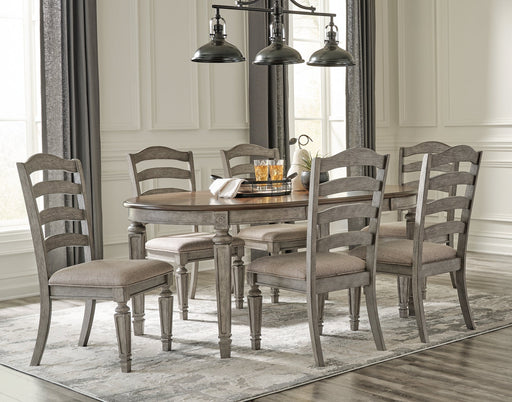 Lodenbay Dining Table and 6 Chairs Homeline Furniture