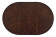 Lodenbay Oval Dining Room EXT Table Homeline Furniture