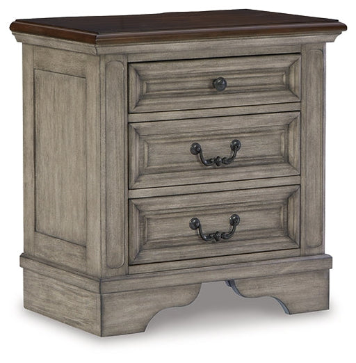 Lodenbay Three Drawer Night Stand Homeline Furniture