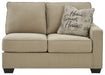 Lucina 3-Piece Sectional with Ottoman Homeline Furniture