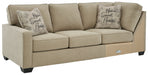 Lucina 3-Piece Sectional with Ottoman Homeline Furniture