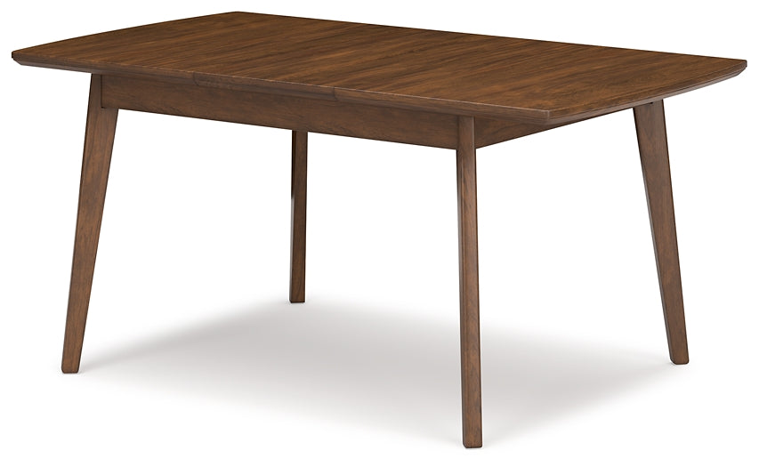 Lyncott RECT DRM Butterfly EXT Table Homeline Furniture