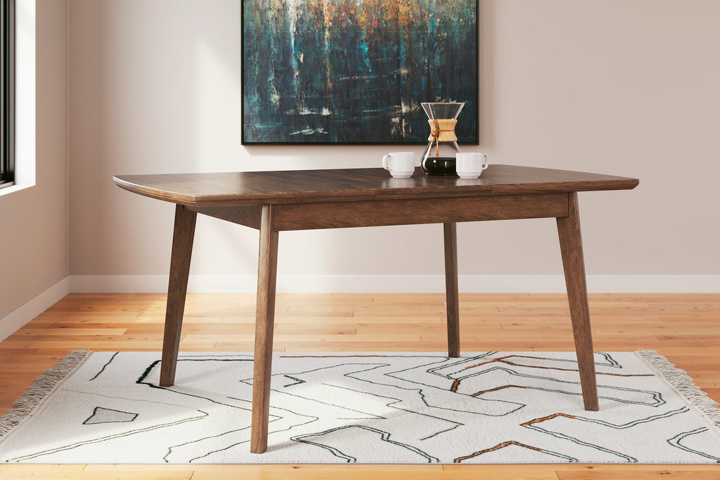 Lyncott RECT DRM Butterfly EXT Table Homeline Furniture