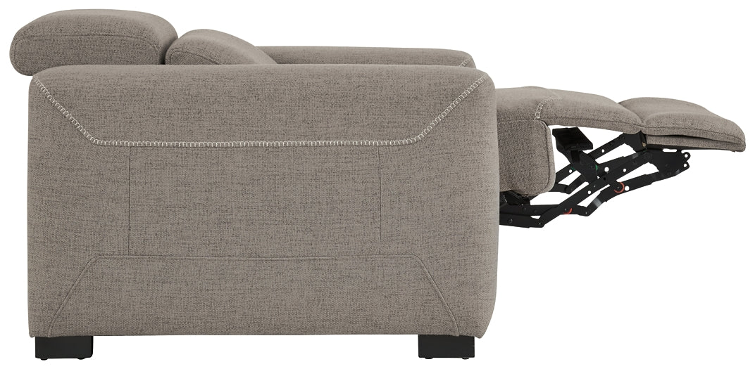 Mabton PWR Recliner/ADJ Headrest Homeline Furniture