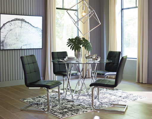 Madanere Dining Table and 4 Chairs Homeline Furniture