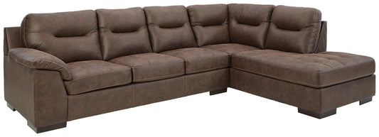 Maderla 2-Piece Sectional with Chaise Homeline Furniture