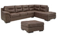 Maderla 2-Piece Sectional with Ottoman Homeline Furniture