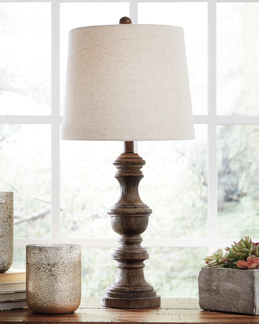 Magaly Poly Table Lamp (2/CN) Homeline Furniture