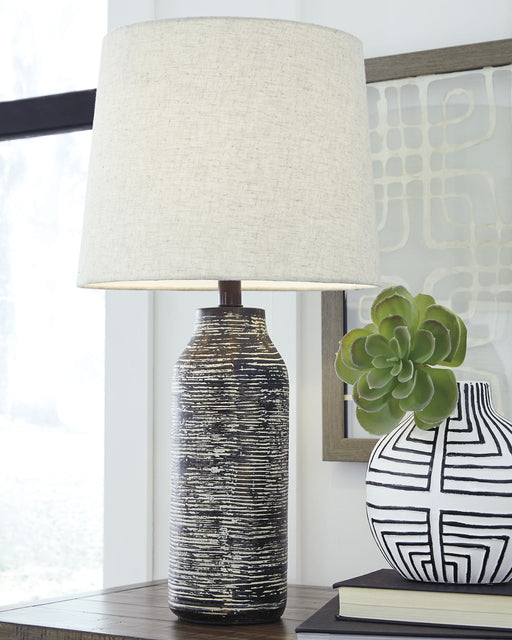 Mahima Paper Table Lamp (2/CN) Homeline Furniture