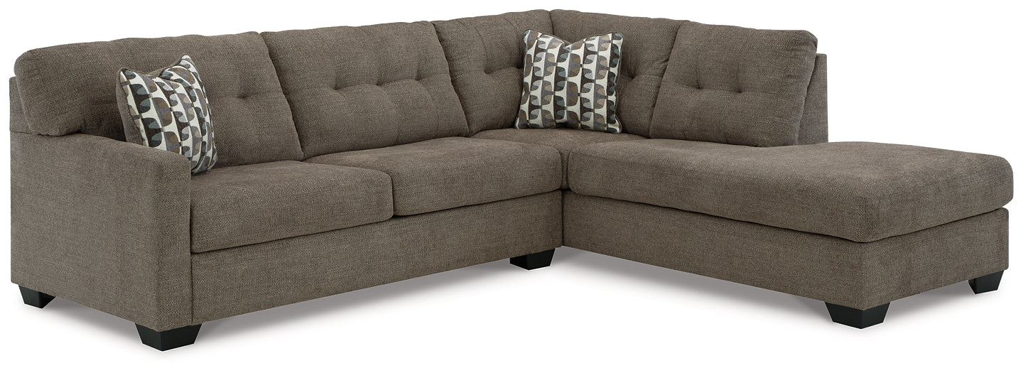 Mahoney 2-Piece Sectional with Chaise Homeline Furniture