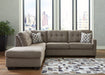 Mahoney 2-Piece Sectional with Chaise Homeline Furniture