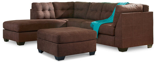 Maier 2-Piece Sectional with Ottoman Homeline Furniture