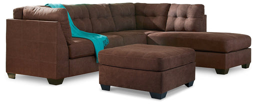 Maier 2-Piece Sectional with Ottoman Homeline Furniture