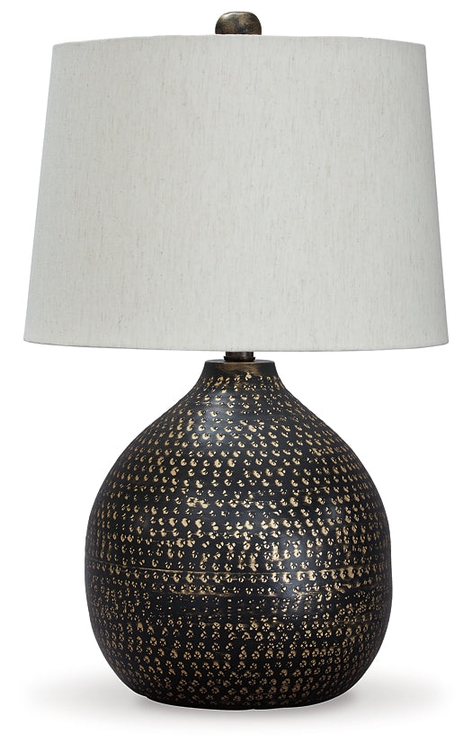 Maire Metal Table Lamp (1/CN) Homeline Furniture