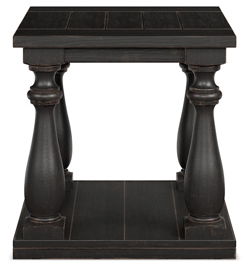 Mallacar Rectangular End Table Homeline Furniture