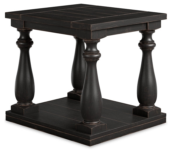 Mallacar Rectangular End Table Homeline Furniture