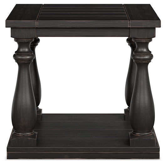 Mallacar Rectangular End Table Homeline Furniture