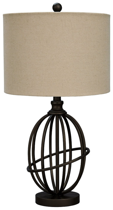 Manasa Metal Table Lamp (1/CN) Homeline Furniture