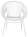 Mandarin Cape Chairs w/Table Set (3/CN) Homeline Furniture