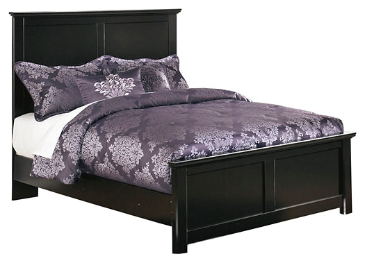 Maribel Full Panel Bed with Mirrored Dresser, Chest and 2 Nightstands Homeline Furniture