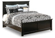 Maribel Full Panel Bed with Mirrored Dresser and Chest Homeline Furniture