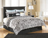 Maribel King/California King Panel Headboard with Dresser Homeline Furniture