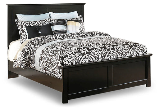 Maribel King/California King Panel Headboard with Mirrored Dresser and Chest Homeline Furniture