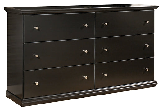 Maribel King Panel Bed with Dresser Homeline Furniture