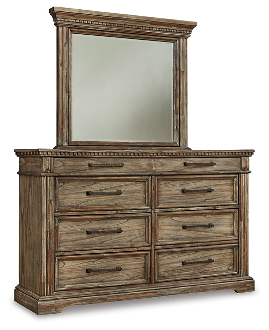 Markenburg Dresser and Mirror Homeline Furniture