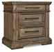 Markenburg Three Drawer Night Stand Homeline Furniture