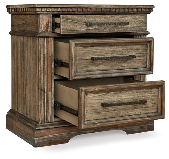 Markenburg Three Drawer Night Stand Homeline Furniture