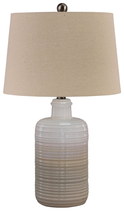 Marnina Ceramic Table Lamp (2/CN) Homeline Furniture