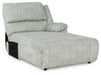 McClelland 3-Piece Reclining Sectional with Chaise Homeline Furniture