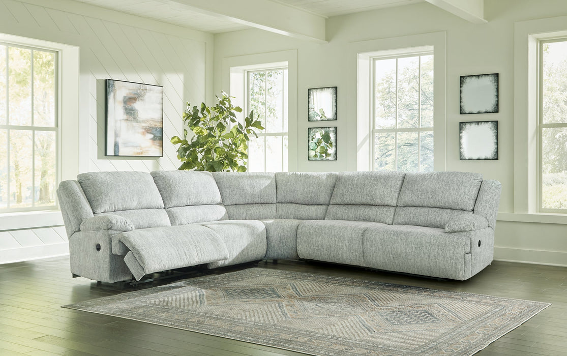 McClelland 5-Piece Reclining Sectional Homeline Furniture