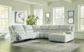 McClelland 5-Piece Reclining Sectional with Chaise Homeline Furniture