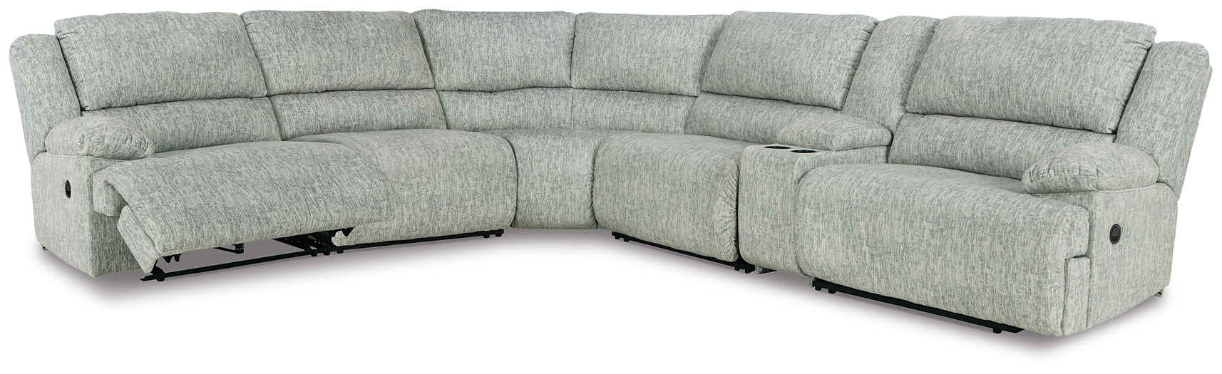 McClelland 6-Piece Reclining Sectional Homeline Furniture