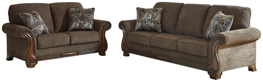 Miltonwood Sofa and Loveseat Homeline Furniture