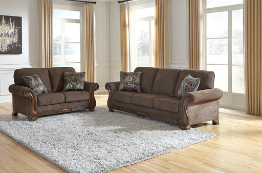 Miltonwood Sofa and Loveseat Homeline Furniture