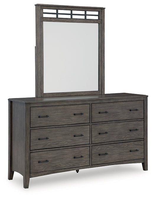 Montillan Dresser and Mirror Homeline Furniture