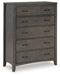 Montillan Five Drawer Chest Homeline Furniture