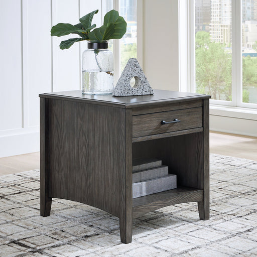 Montillan Rectangular End Table Homeline Furniture