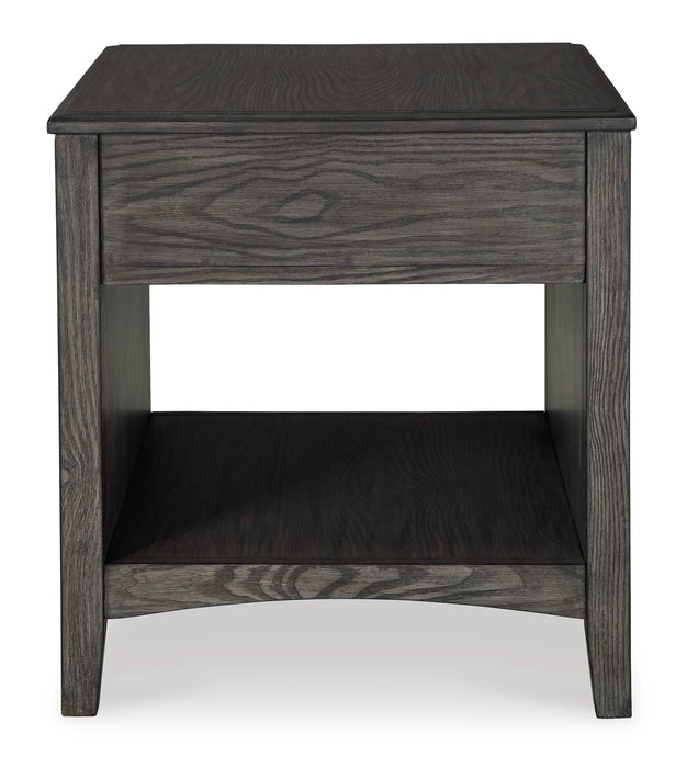 Montillan Rectangular End Table Homeline Furniture