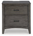 Montillan Two Drawer Night Stand Homeline Furniture