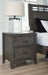 Montillan Two Drawer Night Stand Homeline Furniture