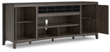 Montillan XL TV Stand w/Fireplace Option Homeline Furniture