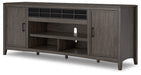 Montillan XL TV Stand w/Fireplace Option Homeline Furniture