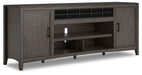 Montillan XL TV Stand w/Fireplace Option Homeline Furniture