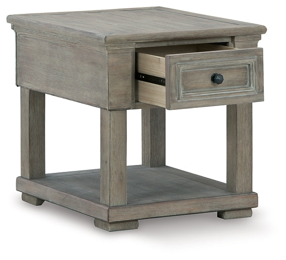 Moreshire Rectangular End Table Homeline Furniture