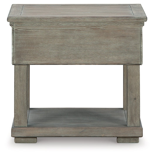 Moreshire Rectangular End Table Homeline Furniture