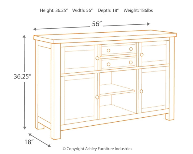 Moriville Dining Room Server Homeline Furniture